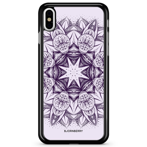 Bjornberry Skal iPhone X / XS - Lila Mandala