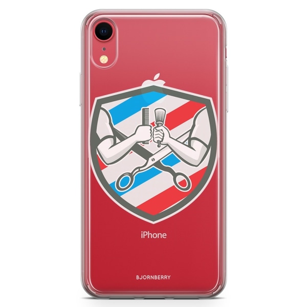 Bjornberry Hybrid Skal iPhone XR  - Barberare Logo