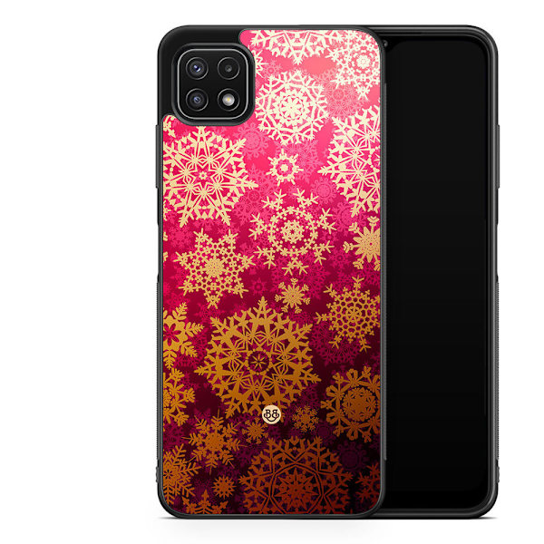 Bjornberry Skal Samsung Galaxy A22 5G -Snöflingor