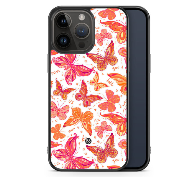 Bjornberry Skal iPhone 14 Pro Max - Fjärilar
