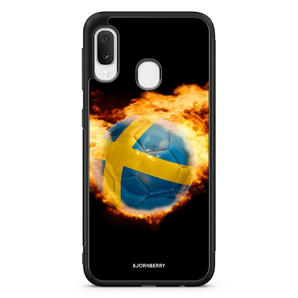 Bjornberry Skal Samsung Galaxy A20e - Sverige Fotboll