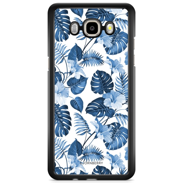 Bjornberry Skal Samsung Galaxy J5 (2016) - Blå Blommor