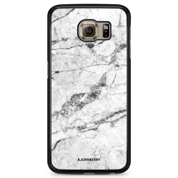 Bjornberry Skal Samsung Galaxy S6 Edge+ - Vit Marmor