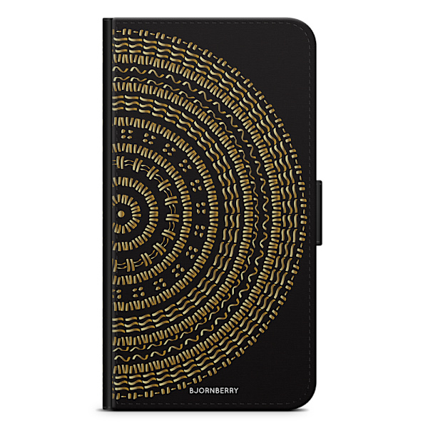 Bjornberry Fodral iPhone 6 Plus/6s Plus - Mandala Guld/Svart