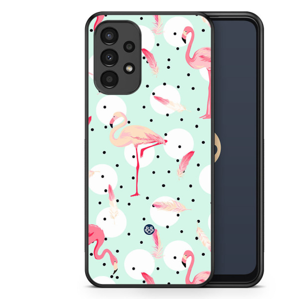 Bjornberry Skal Samsung Galaxy A13 - Flamingos