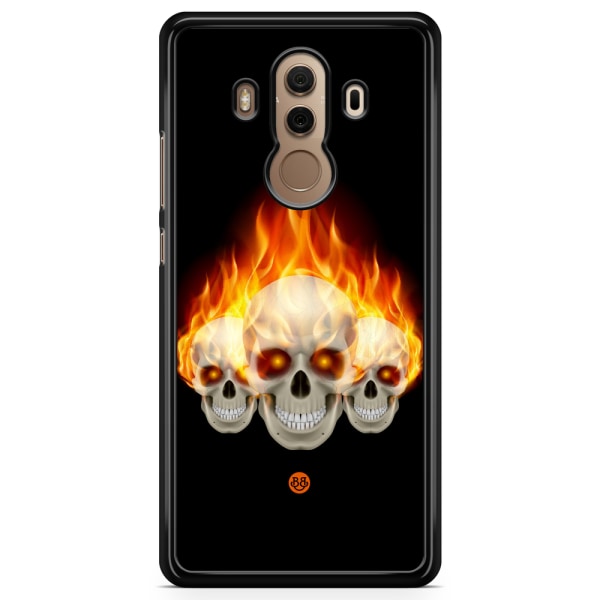 Bjornberry Skal Huawei Mate 10 Pro - Flames Dödskallar