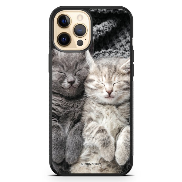 Bjornberry Hårdskal iPhone 12 Pro Max - Vilande Katter