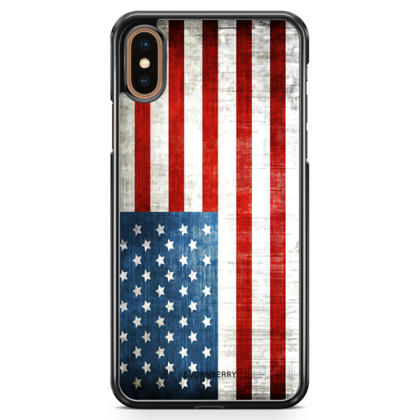 Bjornberry Skal iPhone XS Max - USA Flagga