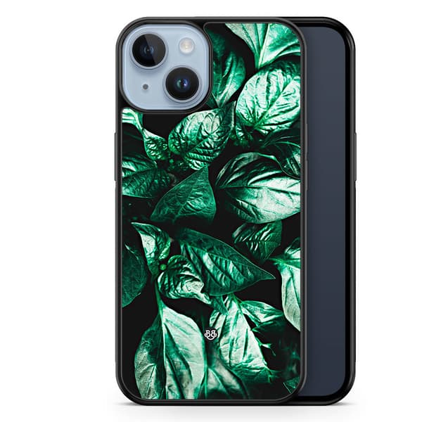 Bjornberry Skal iPhone 14 Plus - Gröna Löv