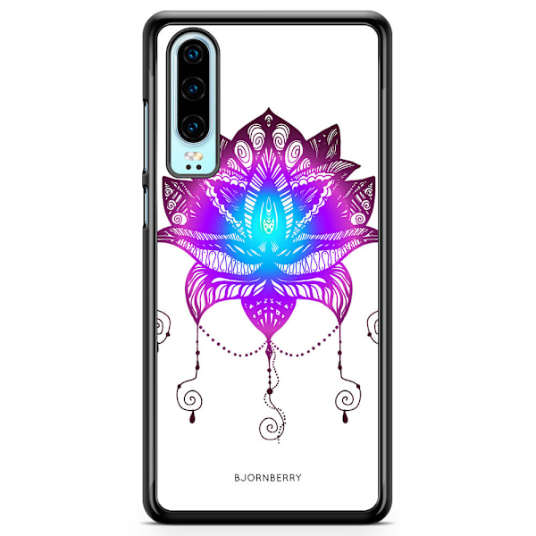 Bjornberry Hårdskal Huawei P30 - Lotus Blomma
