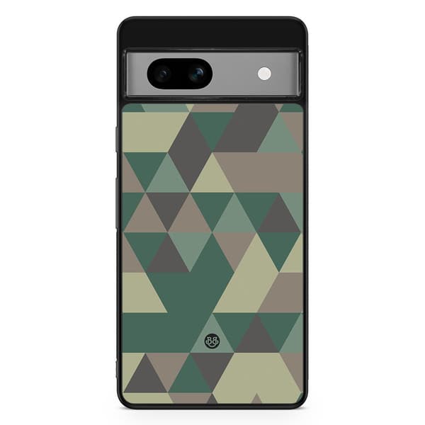 Bjornberry Google Pixel 7a Skal - Camo Triangle