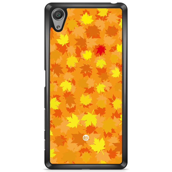 Bjornberry Skal Sony Xperia L1 - Orange/Röda Löv
