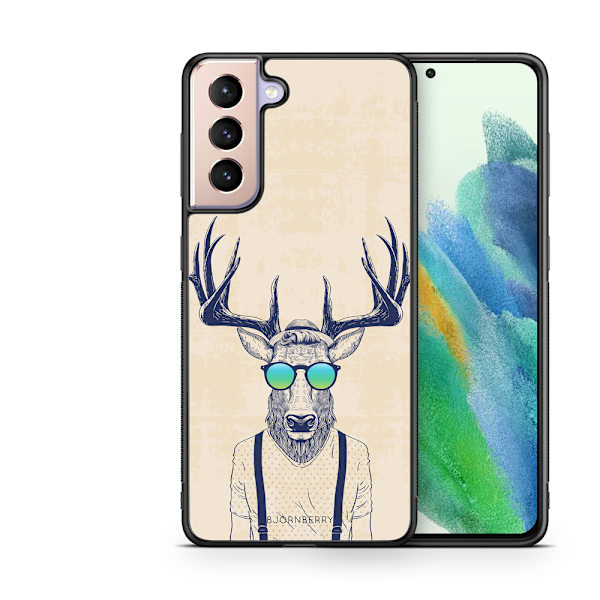 Bjornberry Skal Samsung Galaxy S21 FE 5G - Hipster Älg