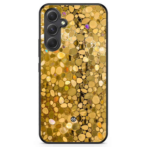 Bjornberry Skal Samsung Galaxy A54 5G -Stained Glass Guld