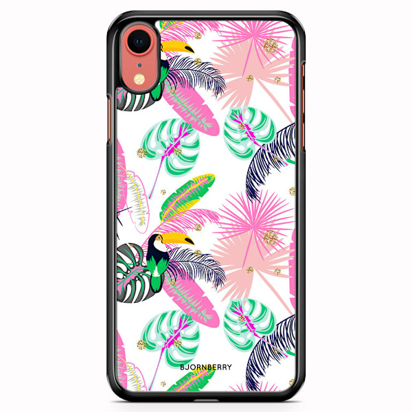 Bjornberry Skal iPhone XR - Tropical Pattern