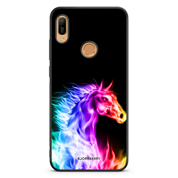 Bjornberry Skal Huawei Y6 2019 - Flames Horse