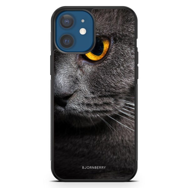 Bjornberry Hårdskal iPhone 12 Mini - Katt Öga