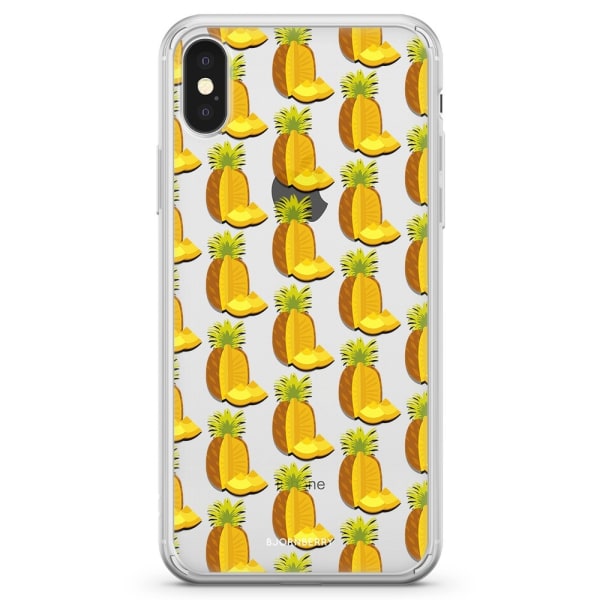 Bjornberry Skal Hybrid iPhone X / XS - Ananas