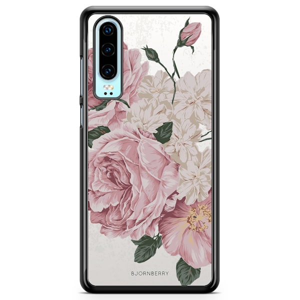 Bjornberry Hårdskal Huawei P30 - Rosor