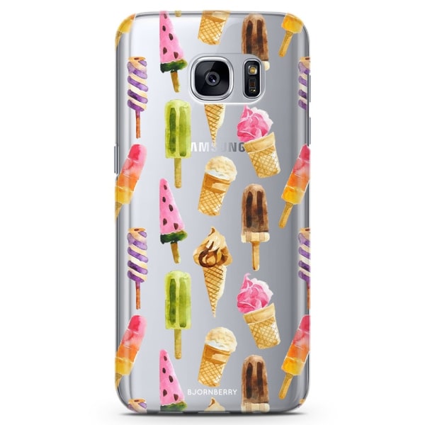 Bjornberry Samsung Galaxy S7 TPU Skal - Glass