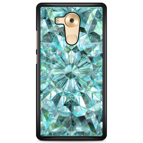 Bjornberry Skal Huawei Mate 9 Pro - Gröna Kristaller