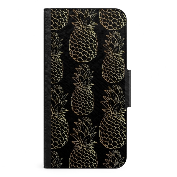 Naive iPhone 13 Mini Plånboksfodral - Pineapple