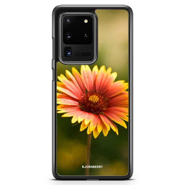 Bjornberry Skal Samsung Galaxy S20 Ultra - Gul Blomma