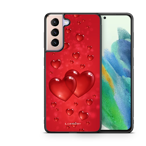 Bjornberry Skal Samsung Galaxy S21 FE 5G - Hjärtan