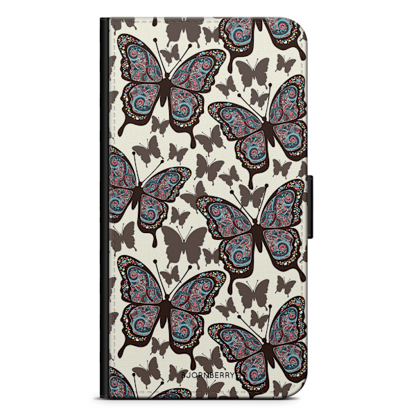 Bjornberry Fodral Samsung Galaxy A52/A52s - Färgglada Fjärilar