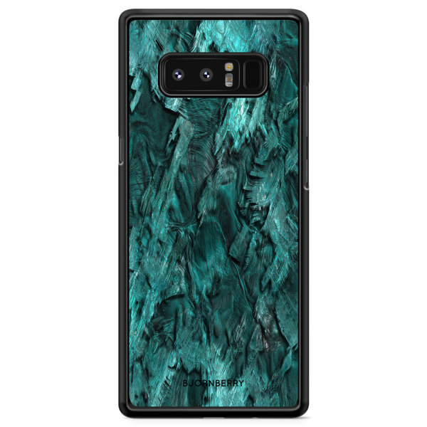 Bjornberry Skal Samsung Galaxy Note 8 - Grön Kristall