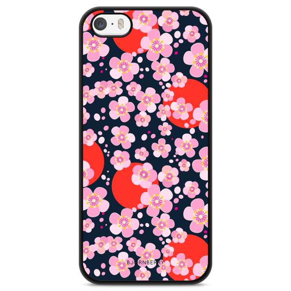 Bjornberry Skal iPhone 5/5s/SE (2016) - Japan Blommor