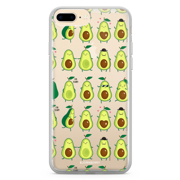 Bjornberry Skal Hybrid iPhone 7 Plus - Avocado Mönster