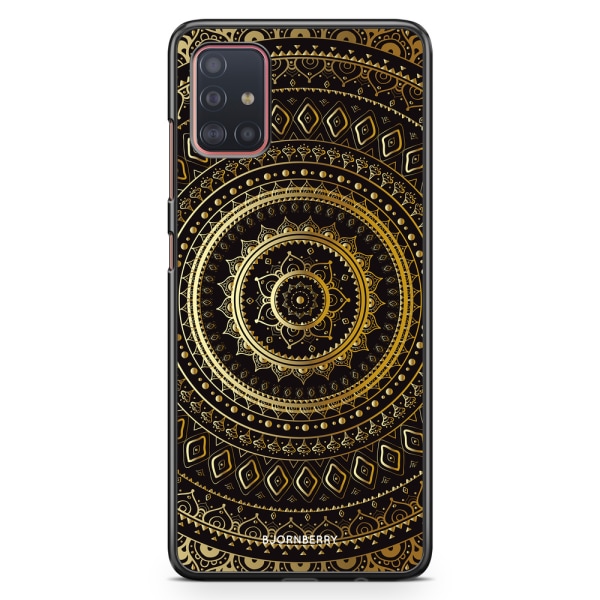 Bjornberry Skal Samsung Galaxy A51 - Guld Mandala