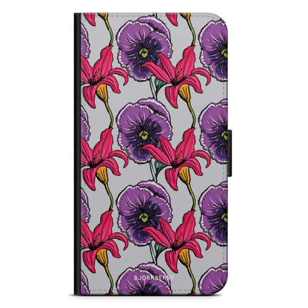 Bjornberry Fodral Motorola Moto G8 Plus - Blommor