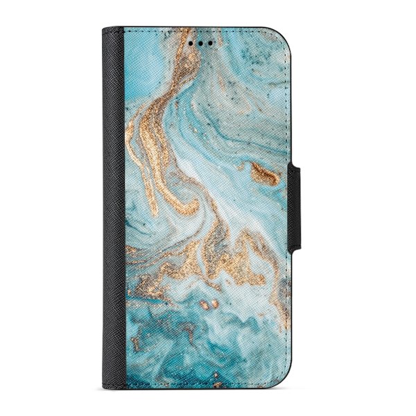 Naive iPhone 11 Plånboksfodral - Turquoise Dream
