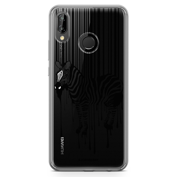 Bjornberry Hybrid Skal Huawei P20 Lite - Zebra