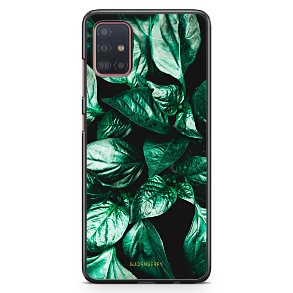 Bjornberry Skal Samsung Galaxy A51 - Gröna Löv