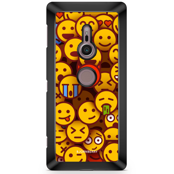 Bjornberry Sony Xperia XZ2 Skal - Emojis