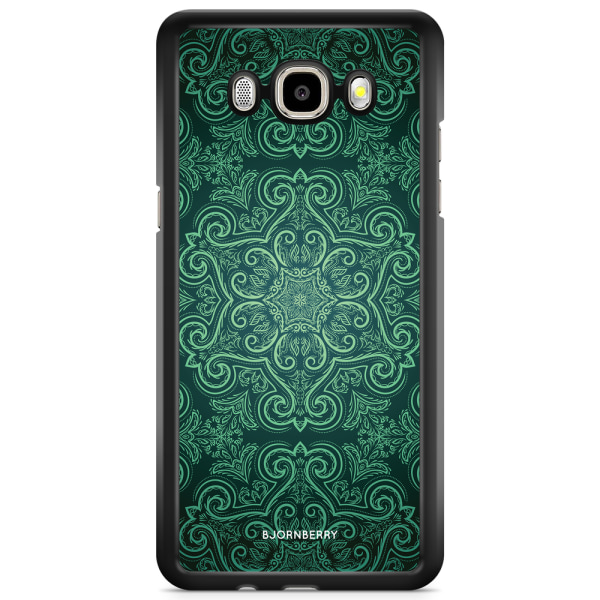 Bjornberry Skal Samsung Galaxy J3 (2016) - Grön Retromönster