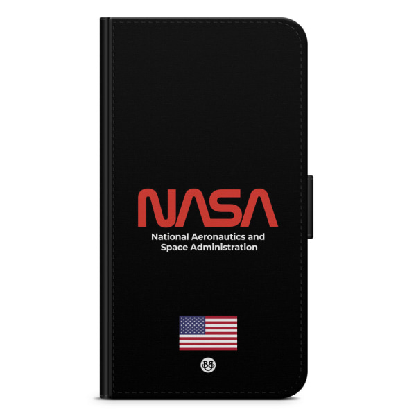 Bjornberry Plånboksfodral OnePlus 7 - NASA Worm Svart