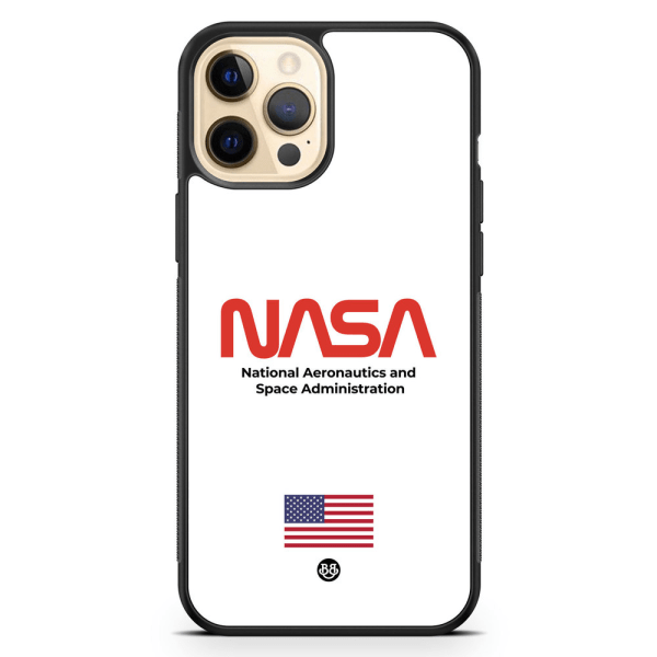 Bjornberry Hårdskal iPhone 12 Pro Max - NASA Worm White