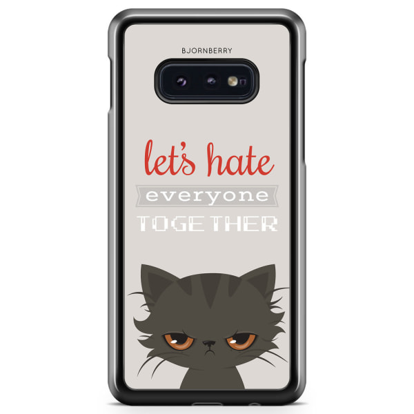 Bjornberry Skal Samsung Galaxy S10e - Arg katt