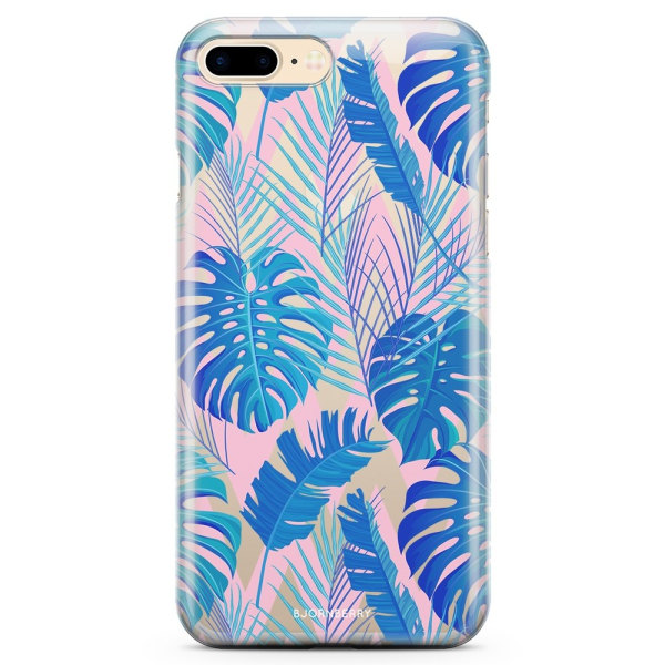 Bjornberry iPhone 7 Plus TPU Skal - Tropical Pattern