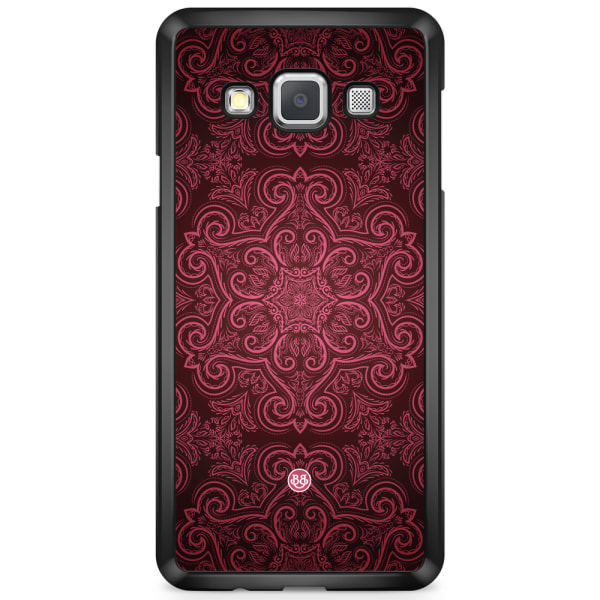 Bjornberry Skal Samsung Galaxy A3 (2015) - Röd Retromönster