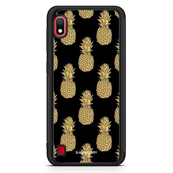 Bjornberry Skal Samsung Galaxy A10 - Guldiga Ananas