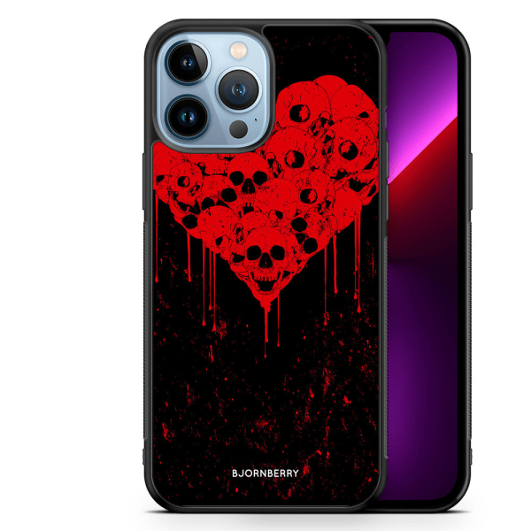 Bjornberry Skal iPhone 13 Pro Max - Skull Heart
