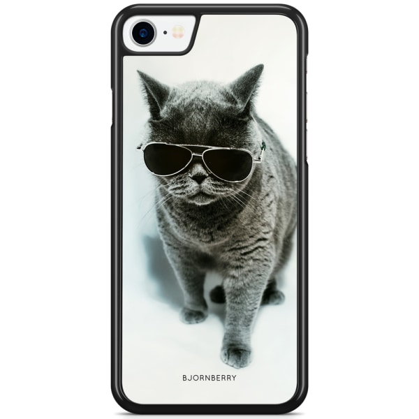 Bjornberry Skal iPhone SE (2020) - Katt Glasögon