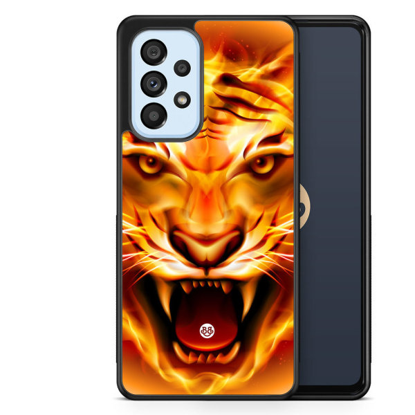 Bjornberry Skal Samsung Galaxy A53 5G -Flames Tiger