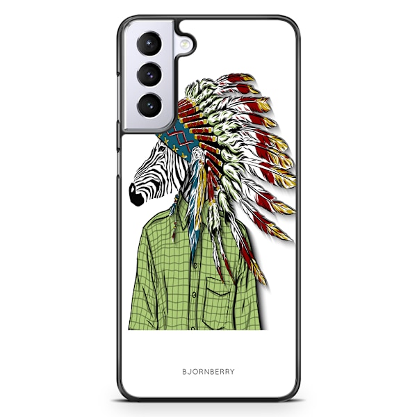 Bjornberry Skal Samsung Galaxy S21 Plus - Hipster Zebra