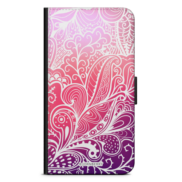 Bjornberry Plånboksfodral iPhone X / XS - Färgglada Blommor